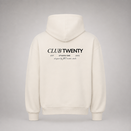 Oversized Hoodie - Original - Beige